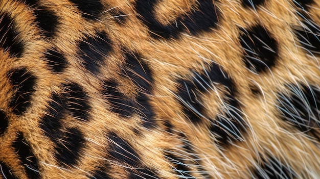 Close-up di pelliccia di tigre texturata