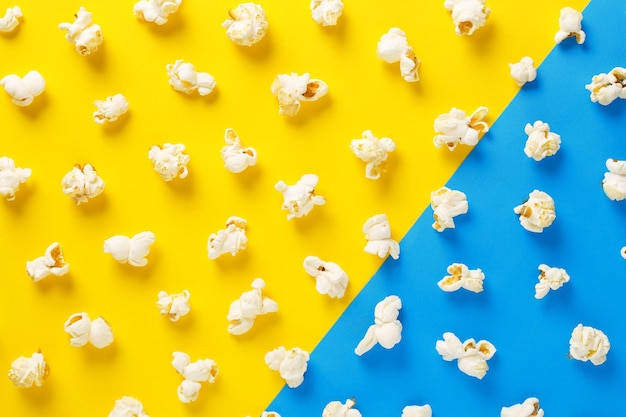 Close-up di popcorn