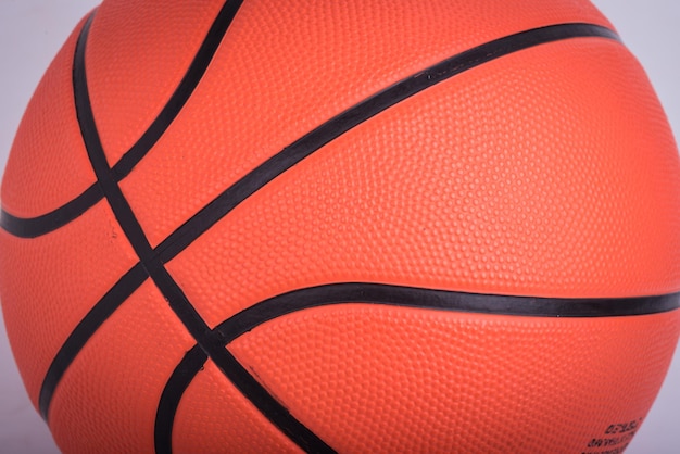 Close-up di un campo da basket