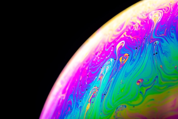 Close-up di una bolla