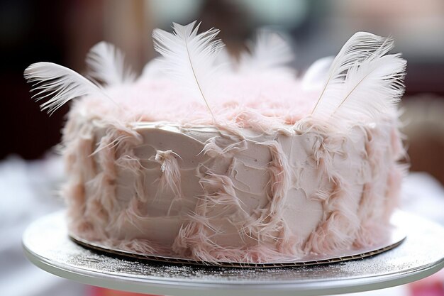 Close-up di verniciatura su una torta bundt