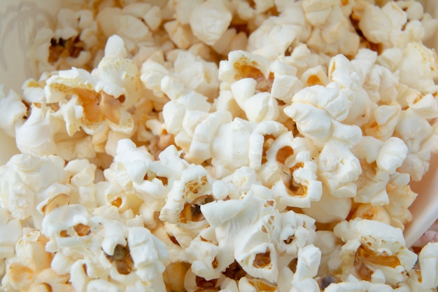 Close-up popcorn dolcezza o dolcezza.