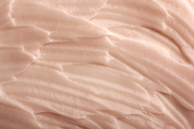 Close up texture di crema