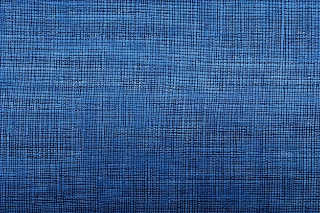 CloseUp Blue Fabric Texture Background