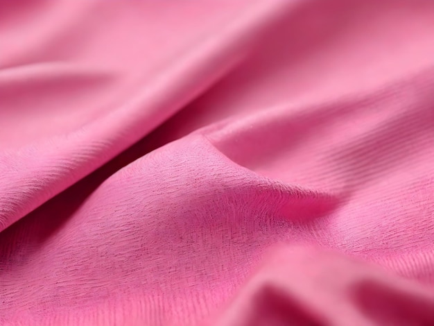 CloseUp dello sfondo della consistenza del tessuto rosa