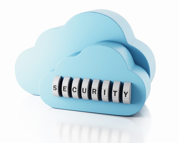 Cloud 3D con combinazione di password