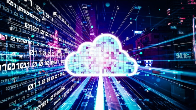 cloud computer and online data storage with tacit intelligent sharing software