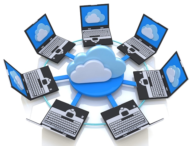 Cloud Computing e computer portatili nella progettazione di informazioni relative a Internet