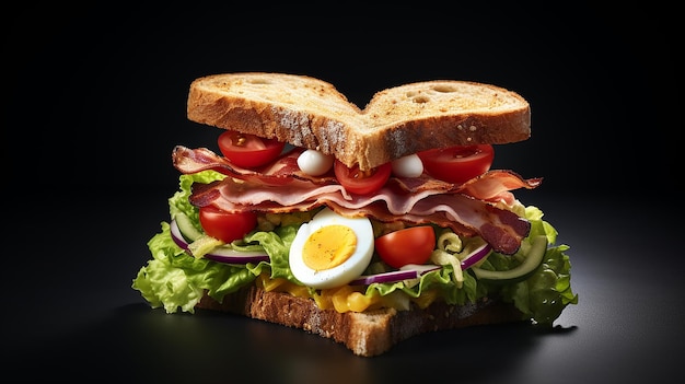 Club Sandwich di cuore