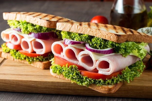 club sandwich.