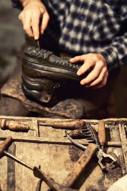 Cobbler al lavoro