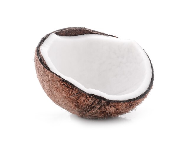 cocco isolato su sfondo bianco.