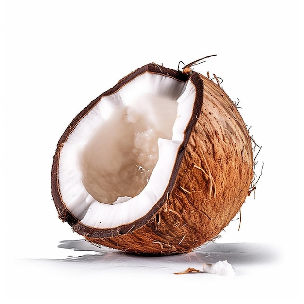 cocco isolato su sfondo bianco