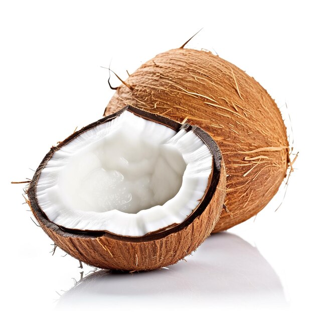 Cocco su sfondo bianco IA generativa