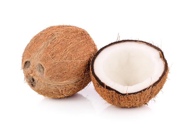 Cocco su sfondo bianco