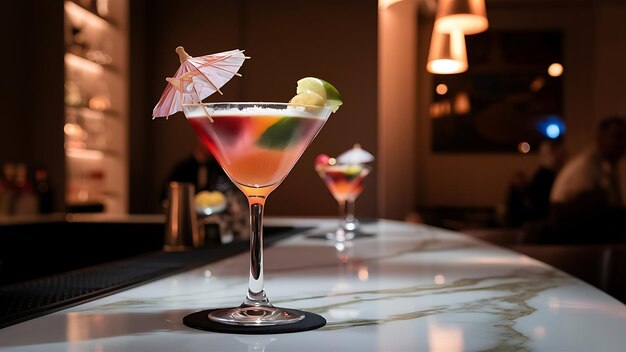 Cocktail al bar.