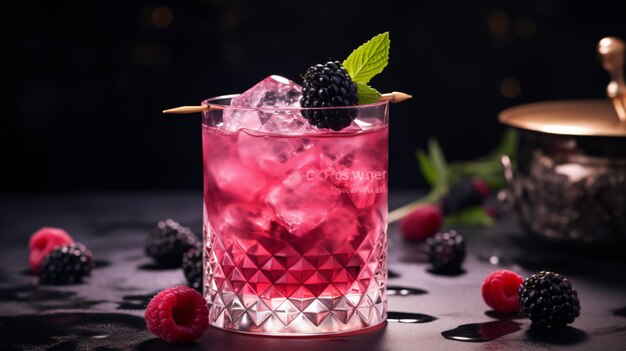 Cocktail di bramble