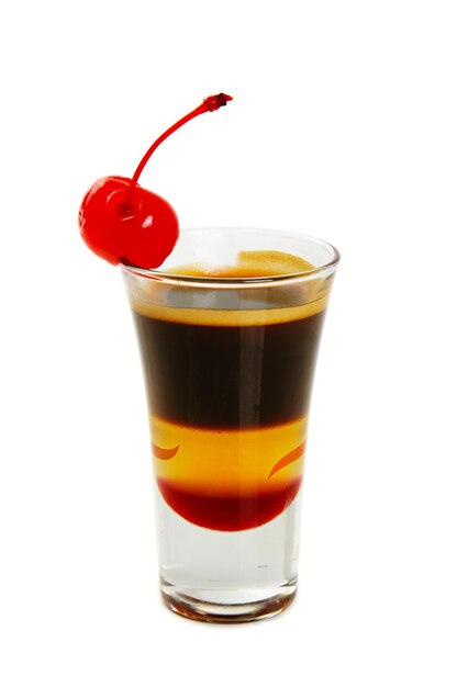 Cocktail di caffè isolato