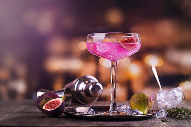 Cocktail di fichi autunnali