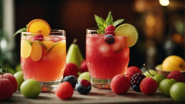 Cocktail di frutta fresca