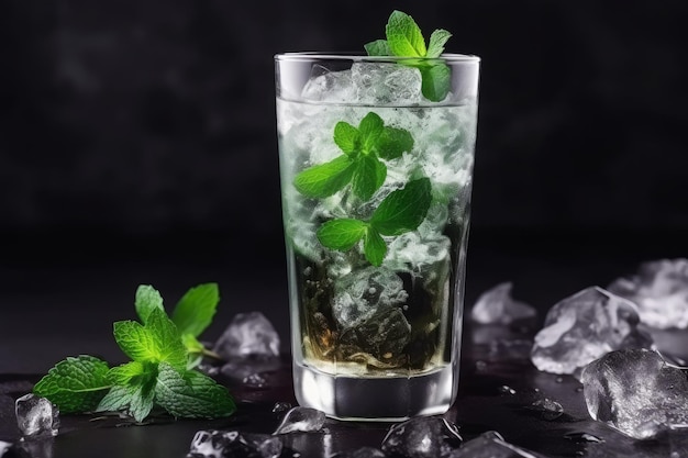 Cocktail di ghiaccio invernale Genera Ai