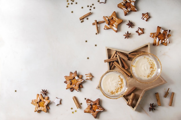 Cocktail di zabaione di Natale