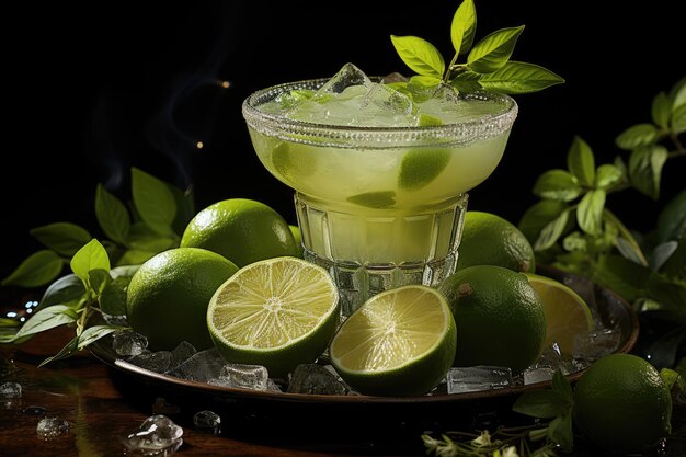 Cocktail rinfrescante con lime