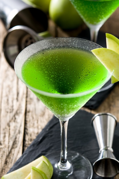 Cocktail verde di appletini