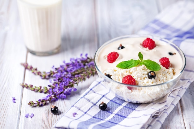 Colazione a base di latticini