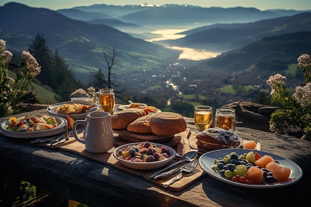 colazione al mattino