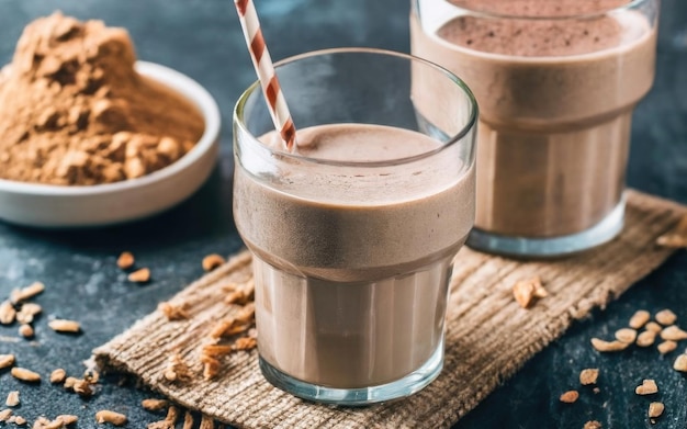 colazione con farina d'avena durante la notte