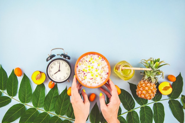 Colazione mattutina e sveglia