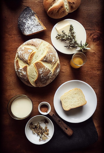 Colazione pane e burro