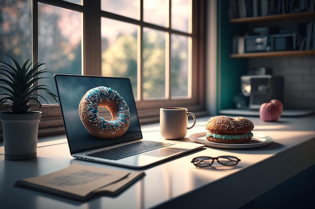 Colazione prima di andare al lavoro