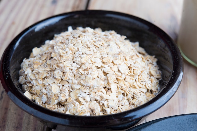 Colazione vegana, latte di avena