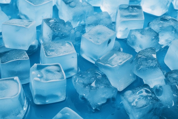 Cold Ice Cubes Ai generativa