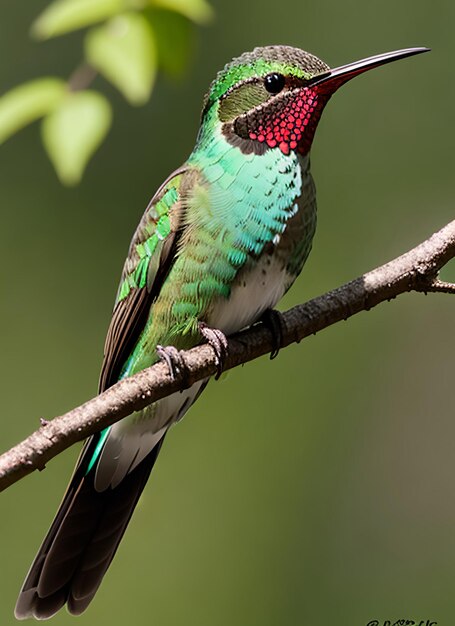 Colibrì a becco largo