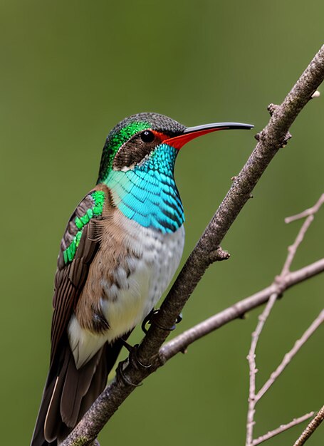 Colibrì a becco largo