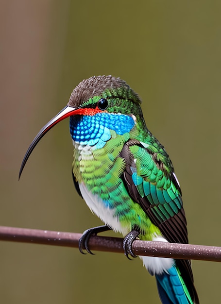 Colibrì a becco largo