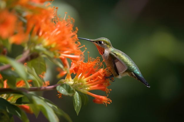 colibrì volare