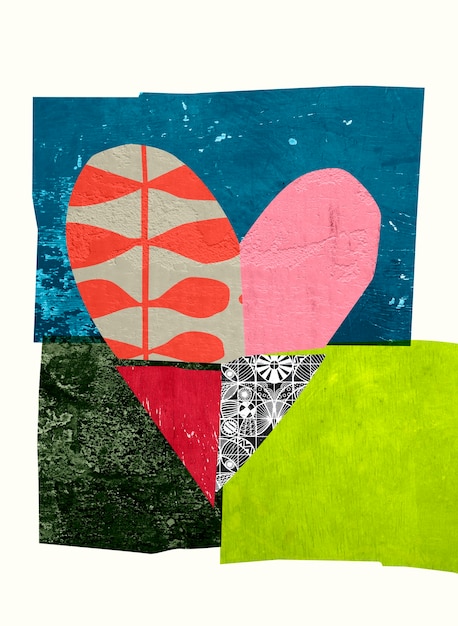 Collage di cuore