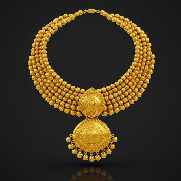 Collana d'oro indiana