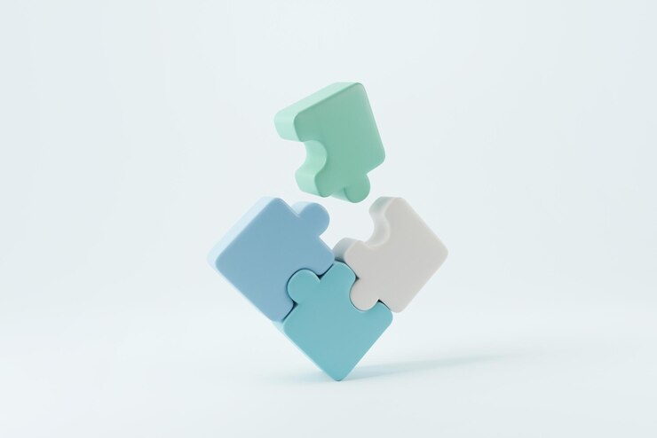 Collegare il puzzle con il lavoro di squadra