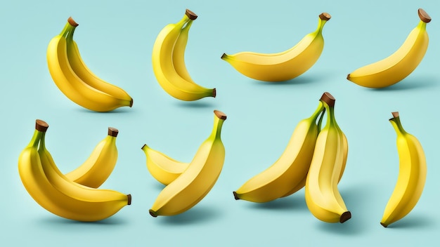 Collezione di elementi Banana