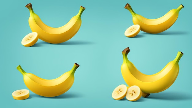 Collezione di elementi Banana