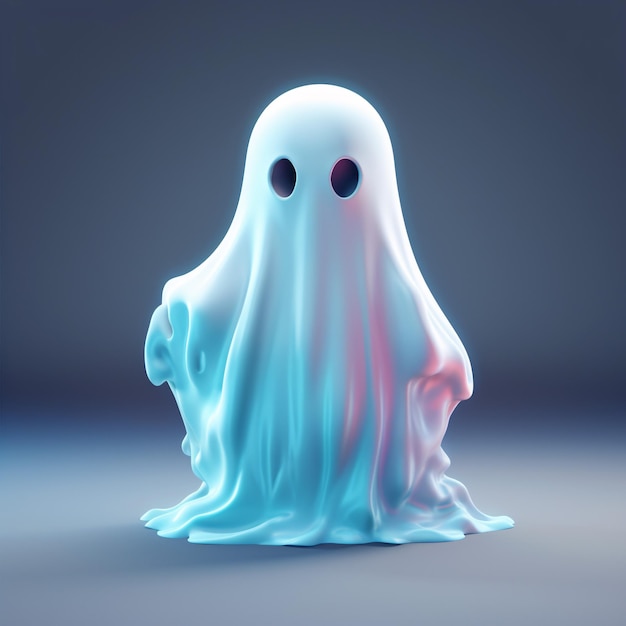 Collezione di personaggi fantasma 3D di Spooky