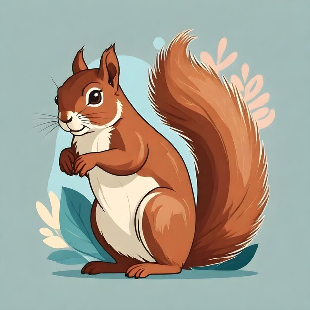 Collezione Playful Squirrel Clipart