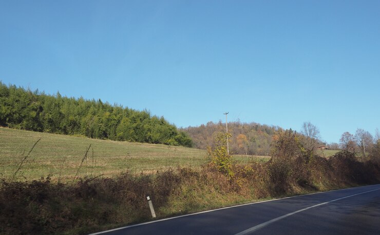 Foto colline torinesi a torino