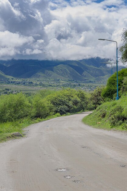 Colline viste da Tafi del Valle a Tucuman, in Argentina