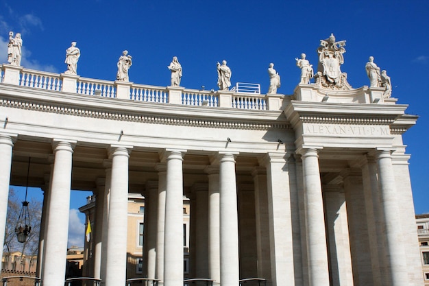 Colonnati del Bernini Città del Vaticano a Roma Italia